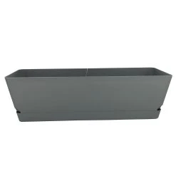 Hot Sale 🌟 Australia Only - Eden 61cm Grey Oslo Self Watering Trough Planter 🎉