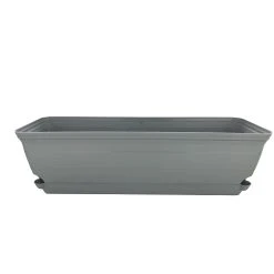 Cheap 👍 Australia Only - Eden 60cm Grey Roman Self Watering Trough Planter 🤩