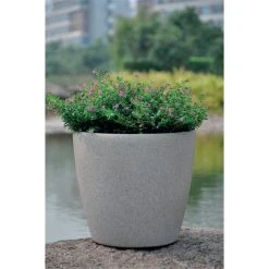 Flash Sale 🌟 EDEN 35 X 33cm Sandstone Self Watering Round Planter - To Australia ✨ -Eden shop 2c8a5499cee244e8b077870c9cf0e61a