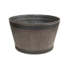 Discount ❤️ Australia Only - Eden 38 X 23cm Resin Whiskey Barrel Planter 😍 -Eden shop 2cd4060f1618429f92358a7dede60f3b