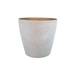 Flash Sale 🌟 EDEN 35 X 33cm Sandstone Self Watering Round Planter - To Australia ✨