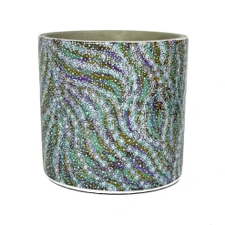 Cheapest 👍 EDEN 16cm Warlu Goanna Dreaming 1 Indigenous Planter Other - To Australia ⌛