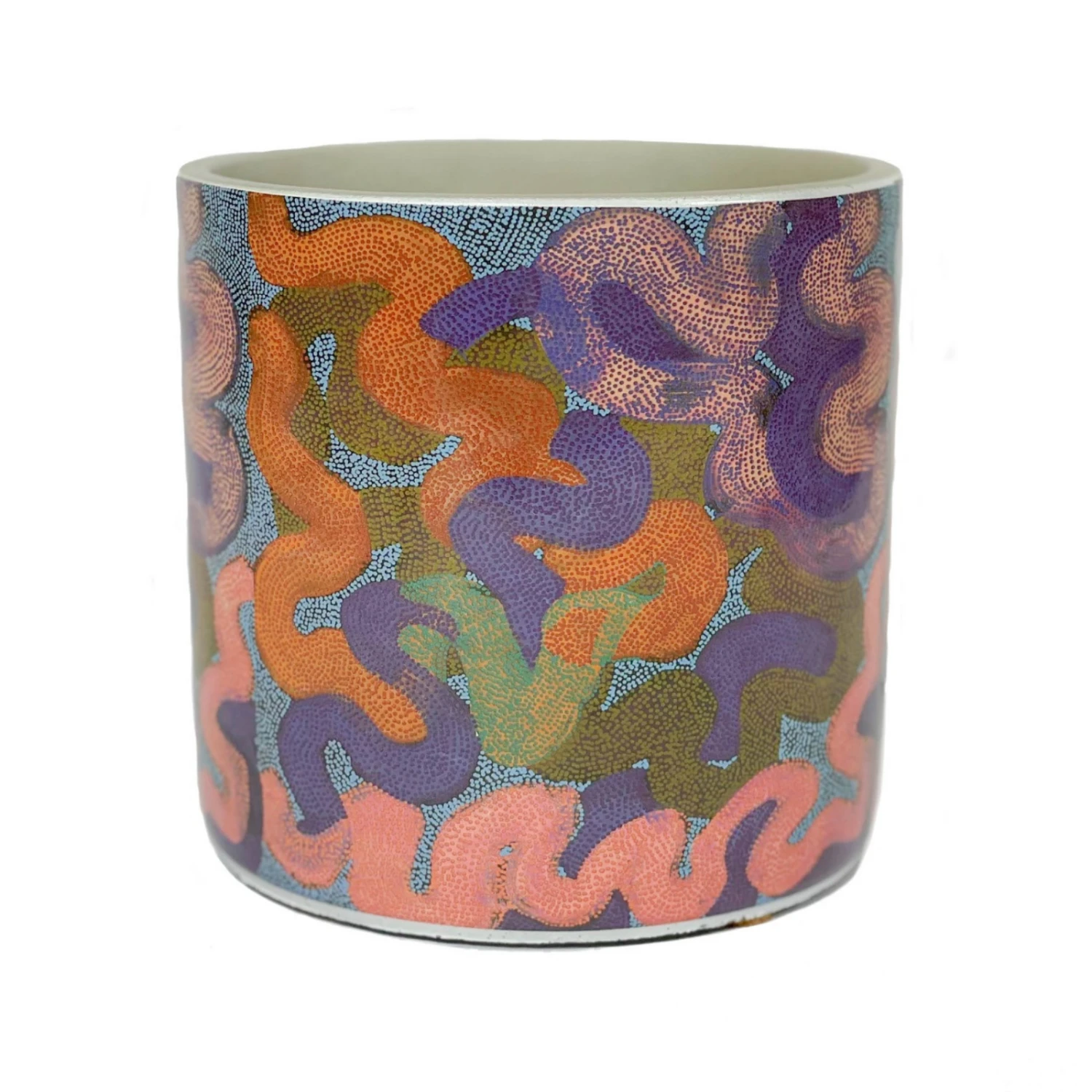 Brand new ❤️ EDEN 16cm Warlu Fire Country Dreaming 1 Indigenous Planter Other - To Australia 🔔 3 Brand new ❤️ EDEN 16cm Warlu Fire Country Dreaming 1 Indigenous Planter Other - To Australia 🔔