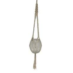 New ⭐ Australia Only - EDEN 155cm Boho Jute Macrame Pot Hanger Other ✔️