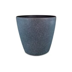 Wholesale 🔔 Australia Only - EDEN 22 X 20cm Granite Round Self Watering Planter ✔️