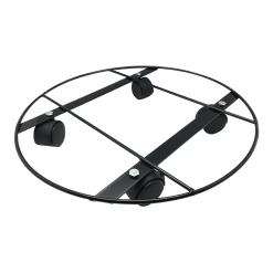 Promo ๐ Australia Sale - EDEN 35cm Heavy Duty Round Pot Plant Trolley Black โค๏ธ