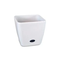 Cheapest ⭐ Australia Only - Eden 28cm White Square Self Watering Planter ✔️