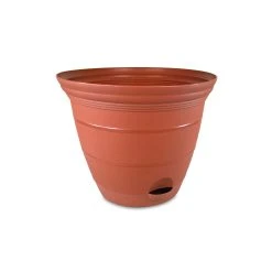 Best Sale 👍 Australia Only - Eden 20cm Terracotta Plastic Roman Self Watering Planter Other ⌛