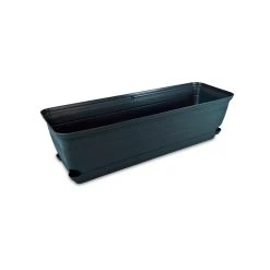 Wholesale 🤩 Australia Sale - Eden 60cm Charcoal Roman Self Watering Trough Planter ⌛