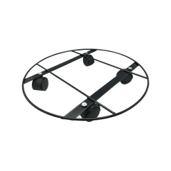 Outlet ⭐ Australia Sale - EDEN 30cm Heavy Duty Round Pot Plant Trolley Black ❤️