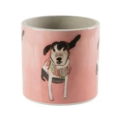 Cheapest 💯 Australia Sale - EDEN 16cm Warlu Dogs Of Yuendumu 6 Indigenous Planter 🎉