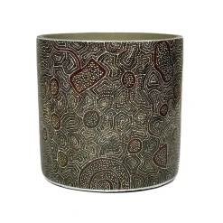 Buy ⭐ Australia Only - EDEN 16cm Warlu Water Dreaming Indigenous Planter Other 🔥